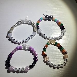 Halloween bracelets